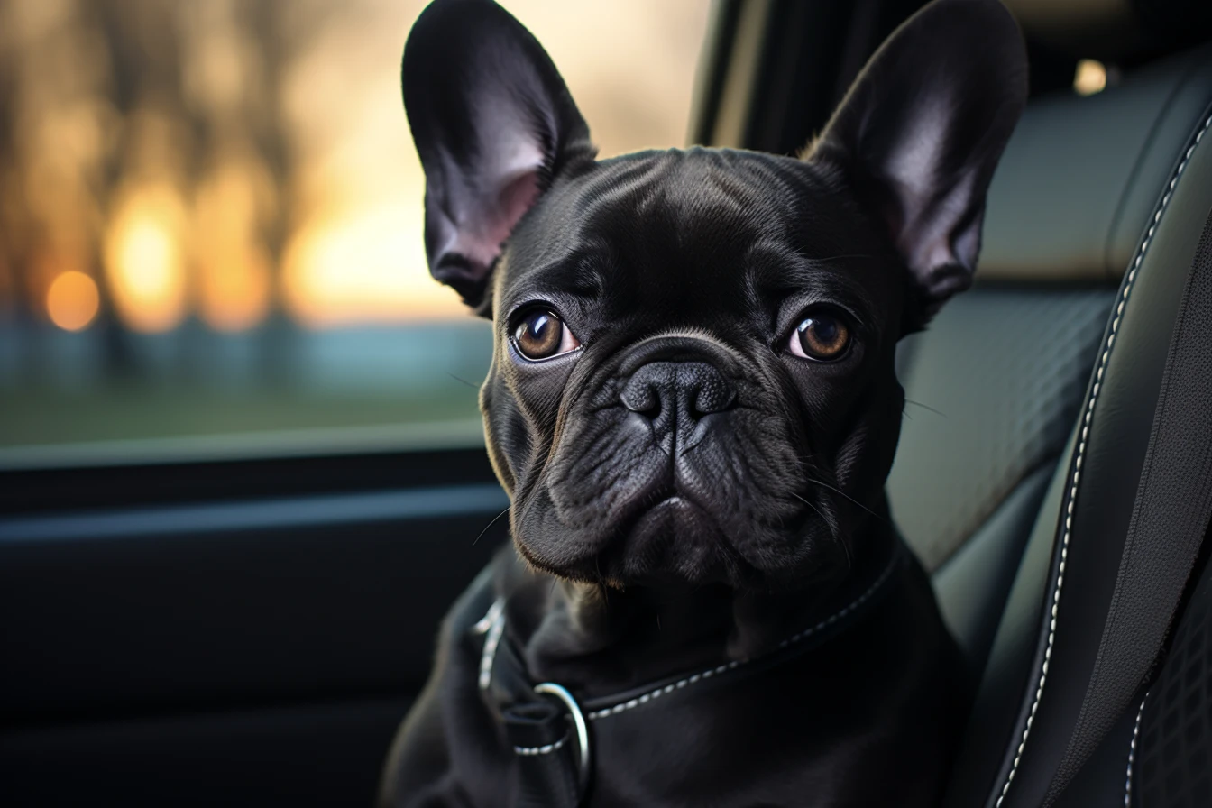 Dodge Grand Caravan Dog Car Seat for French Bulldogs